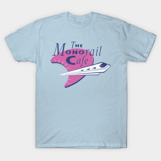 Monorail Cafe T-Shirt by Heyday Threads